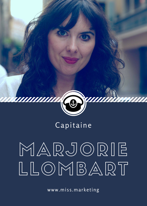 Portrait de Capitaine - Marjorie Llombart pour Miss Marketing